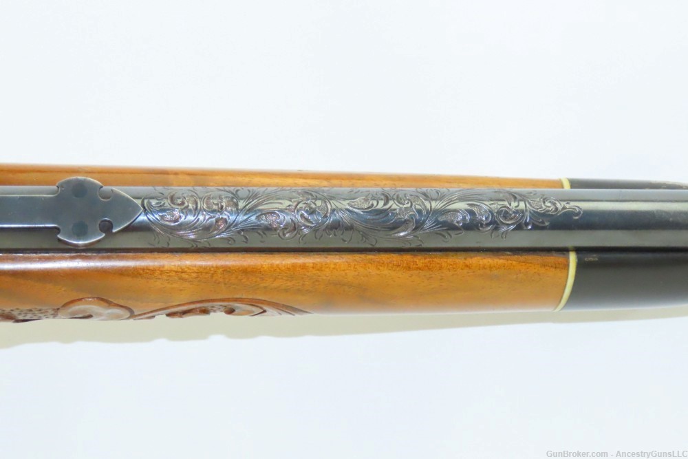 ENGRAVED & SILVER Inlaid LITHGOW SMLE No. 1 Mk. III* BA Rifle C&R w/SCOPE  -img-13