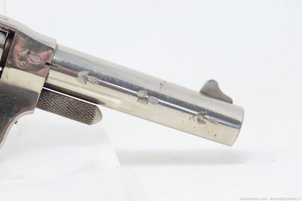 VERY NICE Antique HOPKINS & ALLEN “Ranger No. 2” Revolver .32 RF WILD WEST -img-16