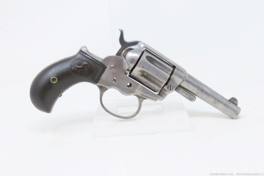 1883 WILD WEST Antique SHERIFF’S MODEL COLT M1877 “LIGHTNING” Double Action-img-16