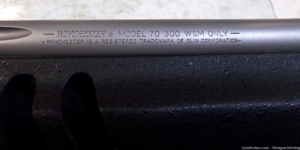 Used Winchester model 70 Coyote Light Rifle in 300 WSM with 24 in. barrel-img-5