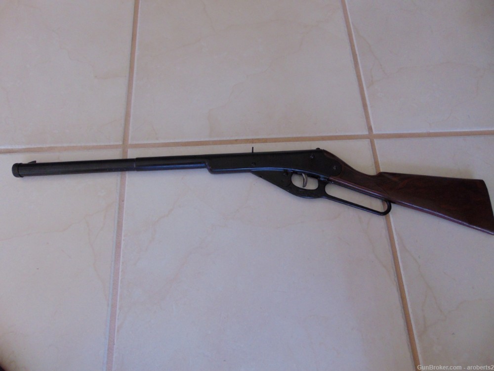 VINTAGE DAISY BB RIFLE NO.102 MODEL 36 MADE IN 1957 IN PLYMOUTH, MICH.-img-0