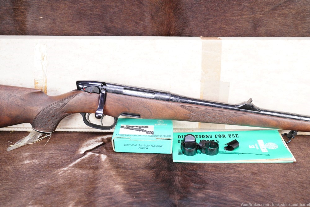 Steyr Mannlicher Model SL .223 Remington Full Stock 20” Bolt Action Rifle-img-2