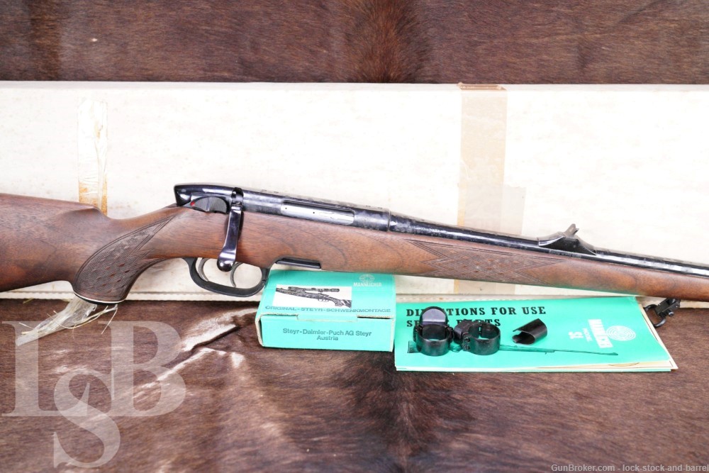 Steyr Mannlicher Model SL .223 Remington Full Stock 20” Bolt Action Rifle-img-0