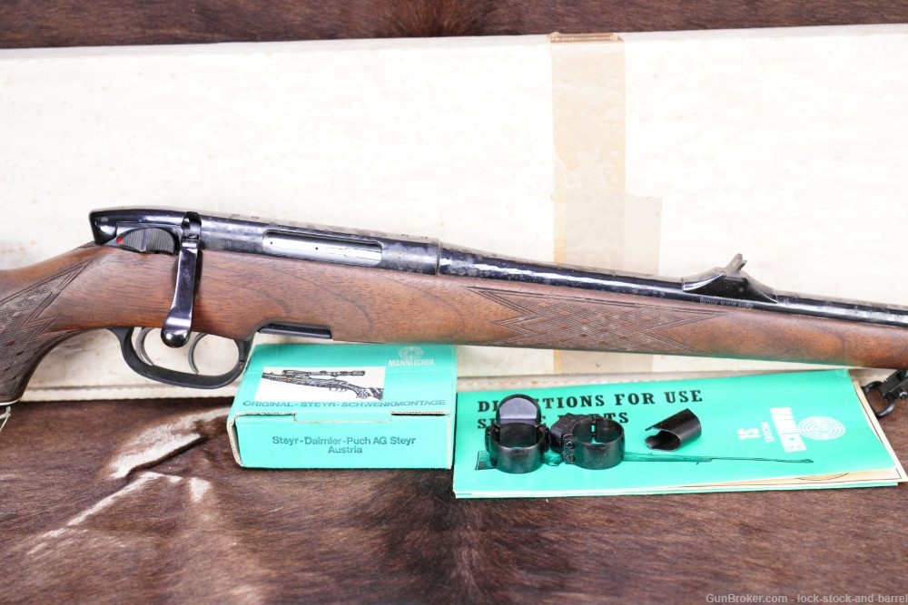 Steyr Mannlicher Model SL .223 Remington Full Stock 20” Bolt Action Rifle-img-4