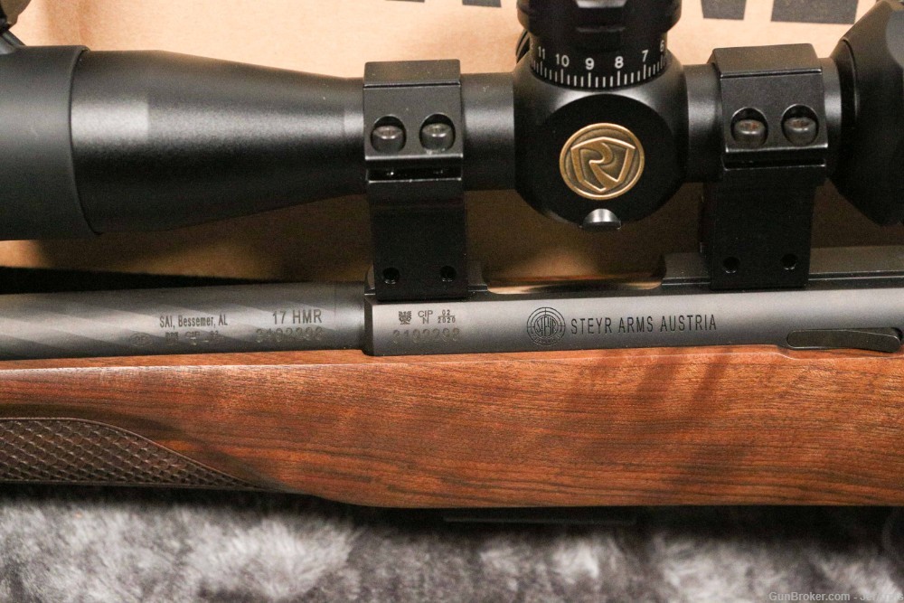 Steyr Zephyr II 17 HMR Like New Unfired Condition Bolt Action 19.7" w scope-img-13