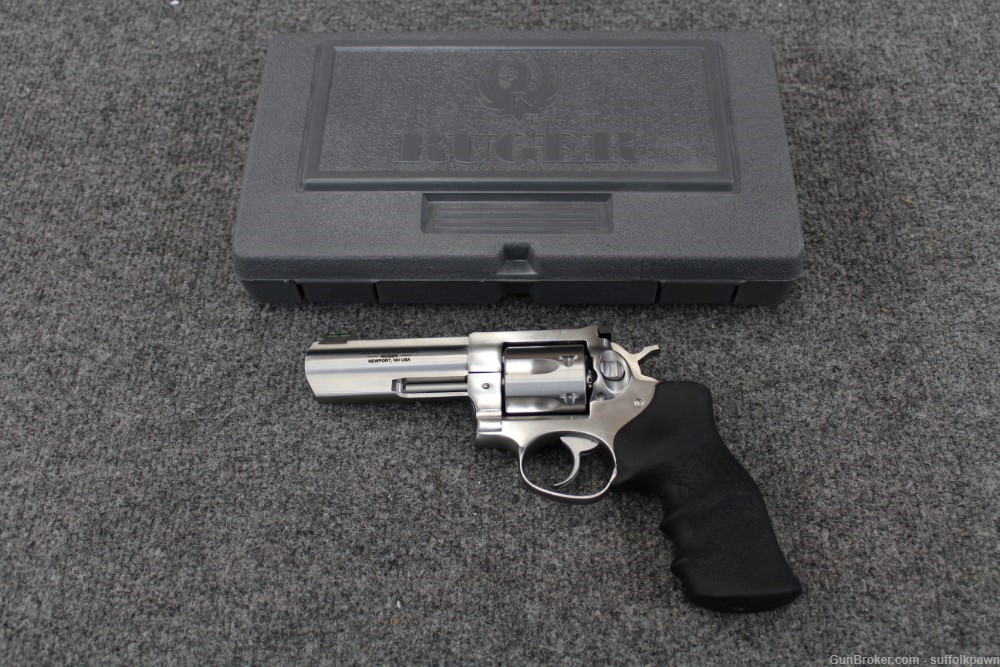 Ruger GP100 .357 MAG Revolver Stainless w/ Hard Case (USED)-img-0