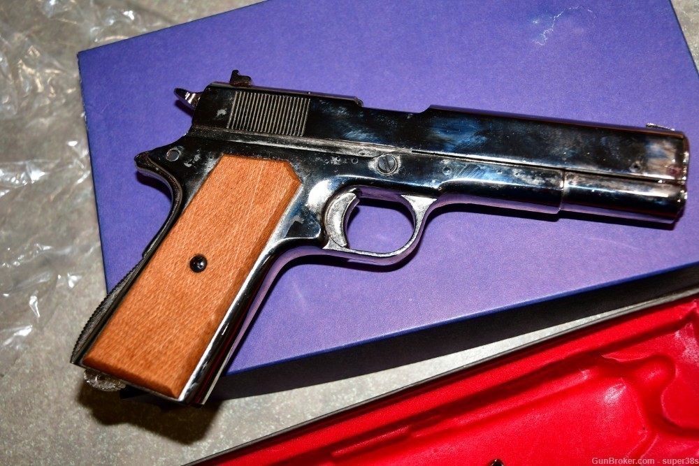 Bruni 1911 style Automatic 8mm Blank Gun-img-2