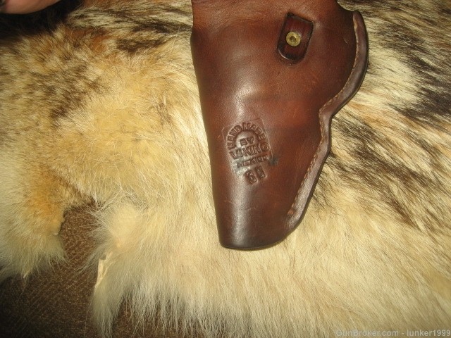 VINTAGE VIKING HOLSTER S & W MODEL 10/M & P 2" BARREL !!-img-3