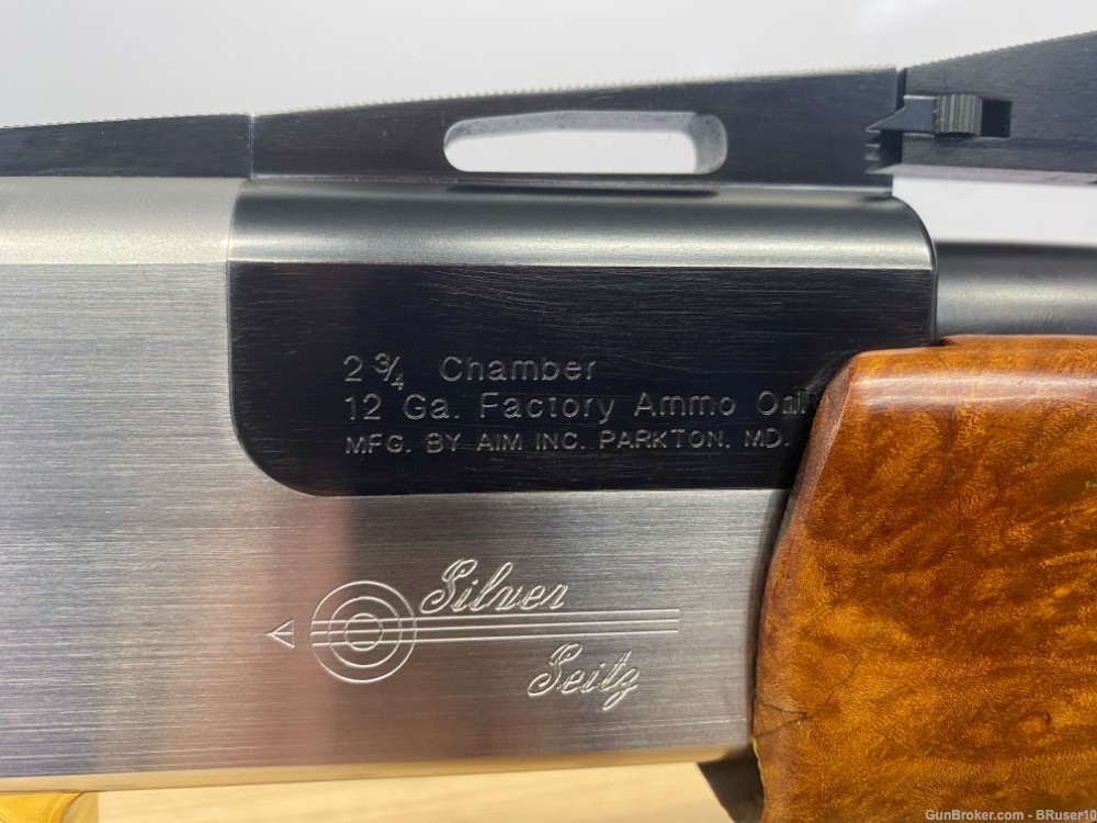AIM Inc. Silver Seitz 12ga *ULTIMATE IN TRAP GUN PERFORMANCE & RELIABILITY*-img-37