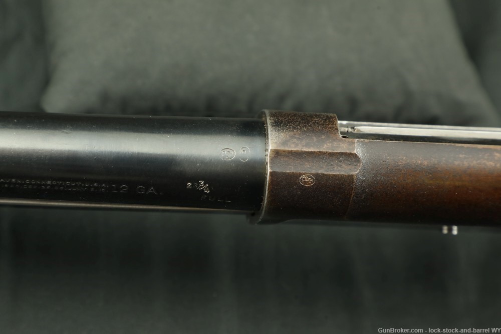 Custom Winchester Model 1897 Solid Frame 12 GA Pump Shotgun, 1939 C&R-img-31