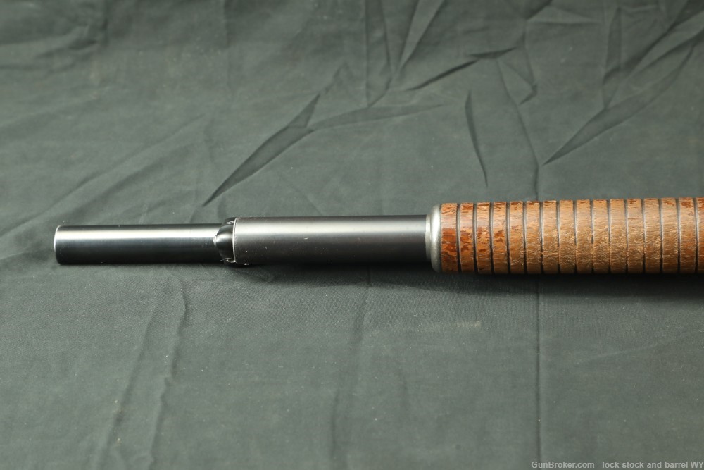 Custom Winchester Model 1897 Solid Frame 12 GA Pump Shotgun, 1939 C&R-img-16