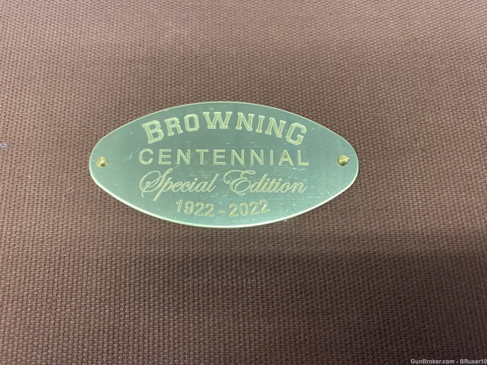Browning/FN Trombone Centennial *ANGELO BEE MASTER HAND ENGRAVED 10 of 22*-img-2