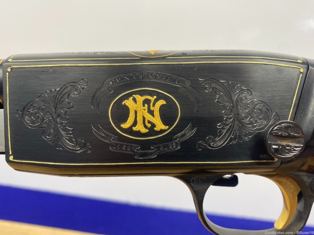 Browning/FN Trombone Centennial *ANGELO BEE MASTER HAND ENGRAVED 10 of 22*-img-44