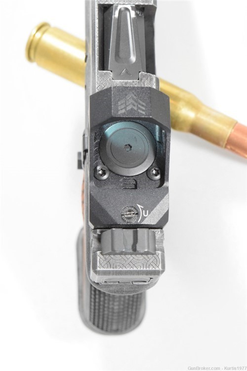 Glock 19 Gen 3 Custom Viking Theme Upgraded Engraved and Cerakote-img-7