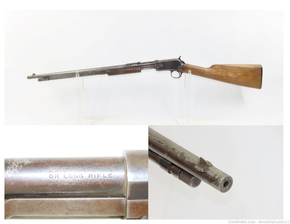 Pre-WORLD WAR I Era WINCHESTER Standard M1906 .22 RF Pump Action Rifle C&R -img-0