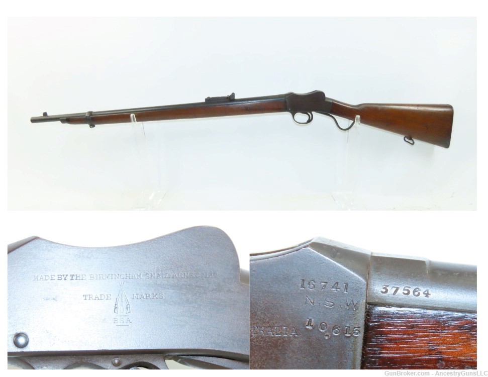 BSA Australian MARTINI CADET Rifle .32 Winchester Special Conversion WS C&R-img-0