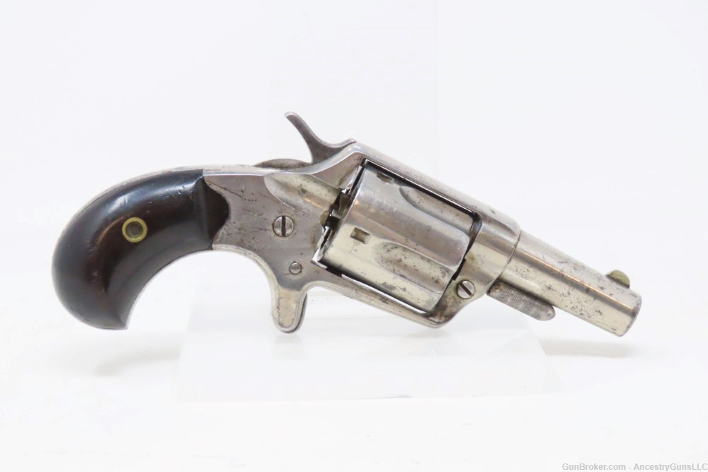 FACTORY LETTER Wild West Era Antique COLT “NEW LINE” .38 RF Pocket Revolver-img-15