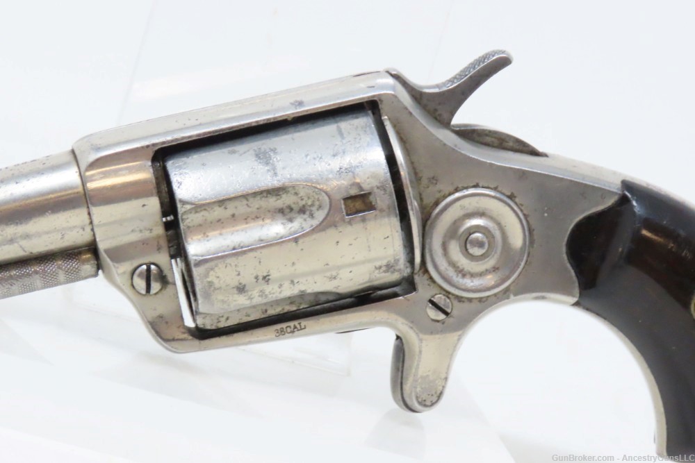 FACTORY LETTER Wild West Era Antique COLT “NEW LINE” .38 RF Pocket Revolver-img-3