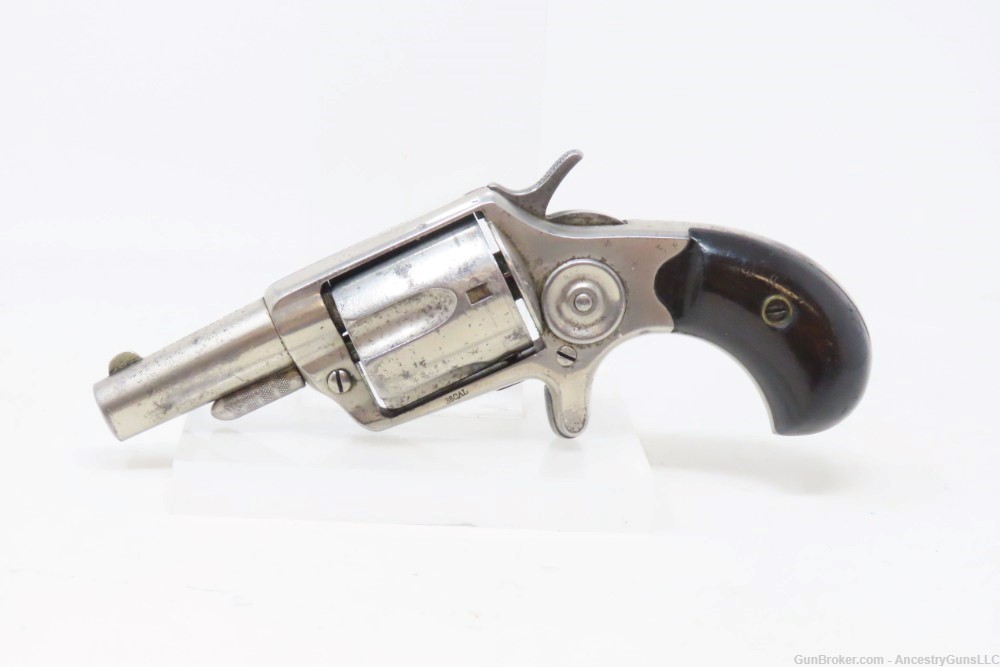 FACTORY LETTER Wild West Era Antique COLT “NEW LINE” .38 RF Pocket Revolver-img-1