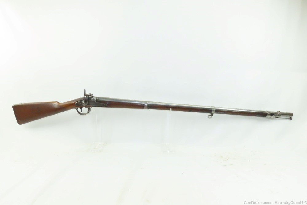 MEXICAN-AMERICAN WAR Era Antique HARPERS FERRY U.S. M1842 Percussion MUSKET-img-1