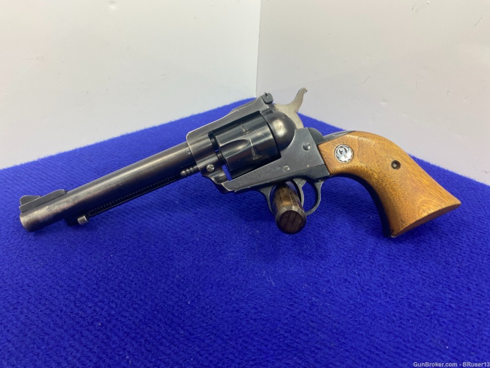 1973 Ruger New Model Single Six .22LR Blue 5.5" *1ST YEAR OF PRODUCTION*-img-0