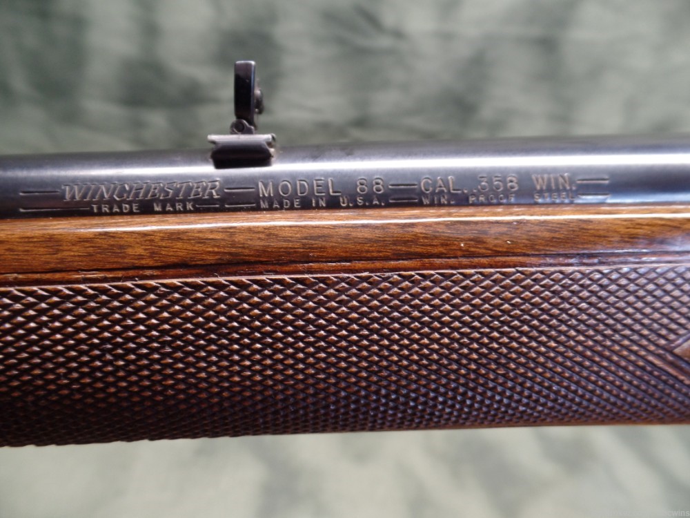 Winchester Model 88 Rifle 358 win-img-11