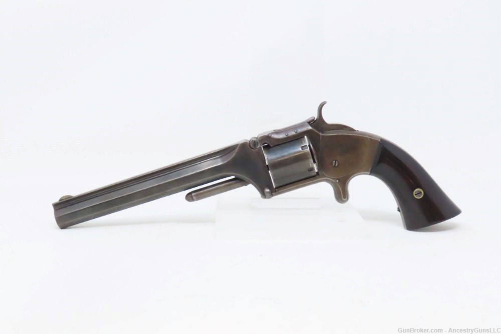 CIVIL WAR Antique SMITH & WESSON No. 2 “Old Army” .32 RF WILD BILL HICKOCK -img-1