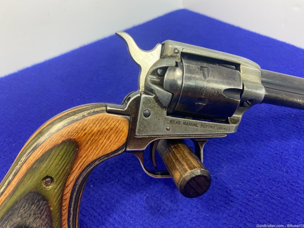 Heritage Rough Rider .22LR Blue 6.5" *WILD WEST OUTLAW FEEL REVOLVER*-img-15