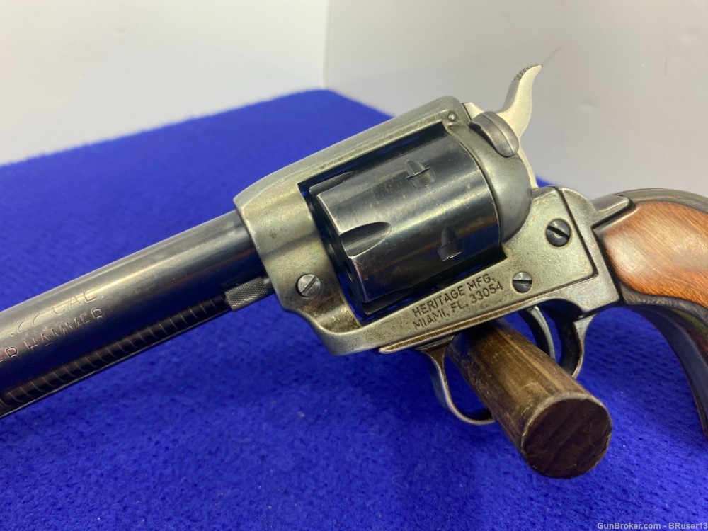 Heritage Rough Rider .22LR Blue 6.5" *WILD WEST OUTLAW FEEL REVOLVER*-img-6