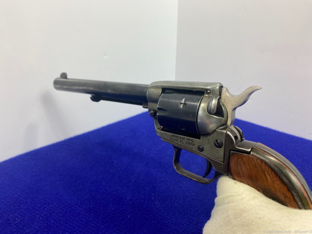 Heritage Rough Rider .22LR Blue 6.5" *WILD WEST OUTLAW FEEL REVOLVER*-img-26