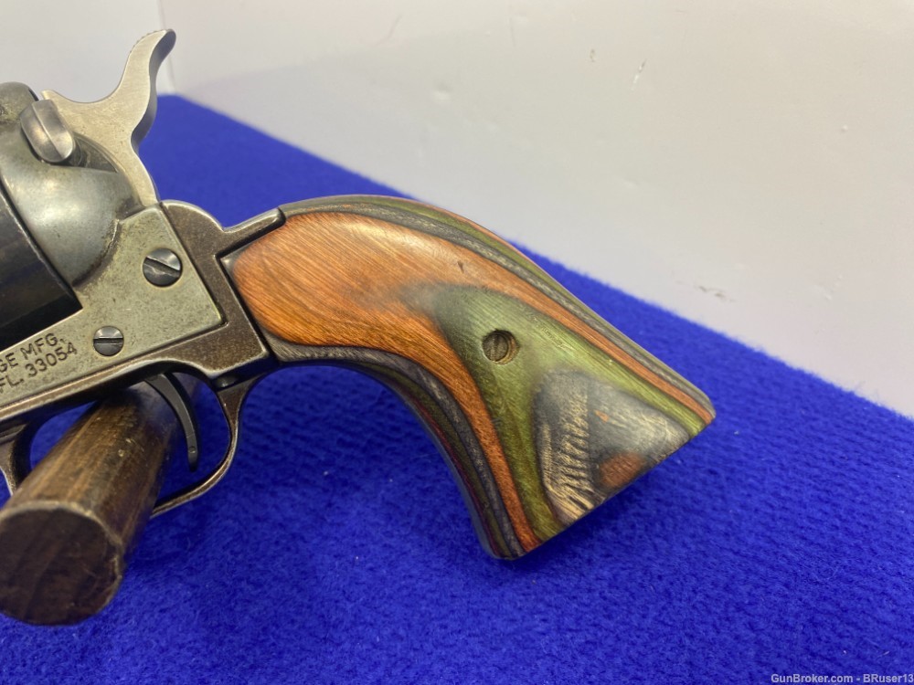 Heritage Rough Rider .22LR Blue 6.5" *WILD WEST OUTLAW FEEL REVOLVER*-img-3