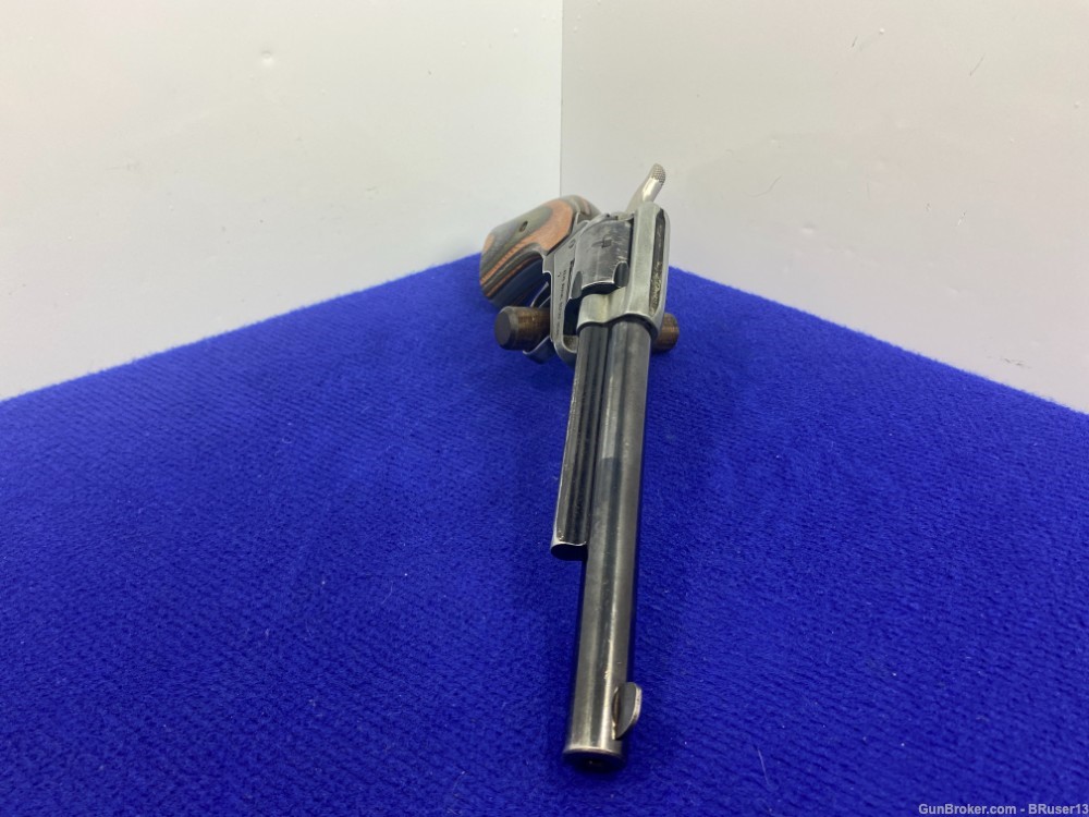 Heritage Rough Rider .22LR Blue 6.5" *WILD WEST OUTLAW FEEL REVOLVER*-img-20