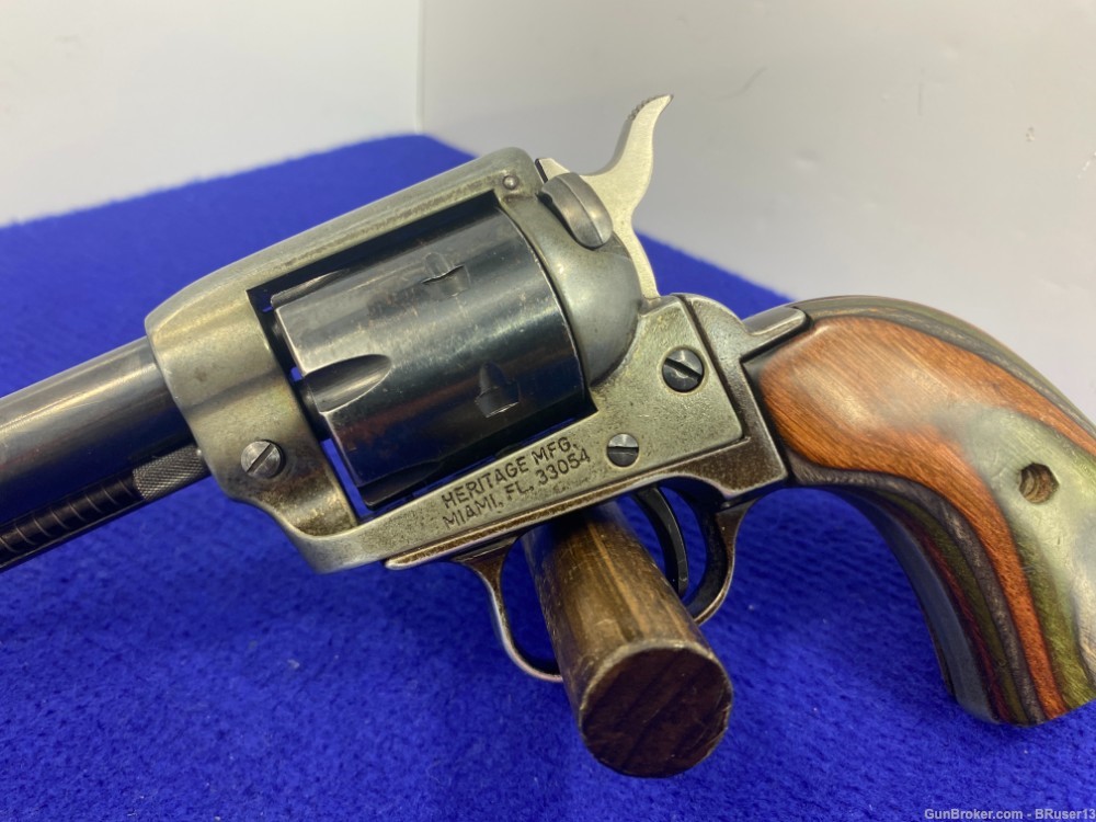 Heritage Rough Rider .22LR Blue 6.5" *WILD WEST OUTLAW FEEL REVOLVER*-img-5