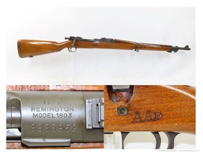WORLD WAR II U.S. Remington M1903 BOLT ACTION .30-06 Springfield C&R Rifle 