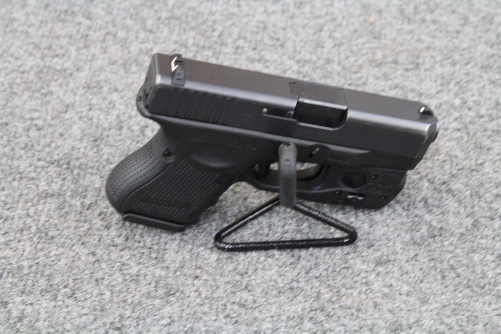 Glock 27 Gen 4 Semi Auto Pistol .40 S&W w/ Mag & TLR-6 Laser Light USED-img-6