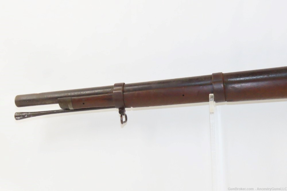 Antique Rifle-Musket with C.S. RICHMOND CIVIL WAR  “HUMPBACK” Lock-img-13