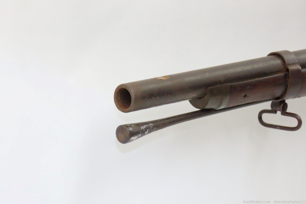Antique Rifle-Musket with C.S. RICHMOND CIVIL WAR  “HUMPBACK” Lock-img-14