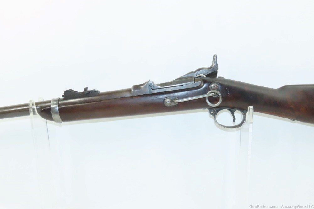 Antique U.S. SPRINGFIELD M1884 TRAPDOOR .45-70 GOVT SR Carbine INDIAN WARS -img-17