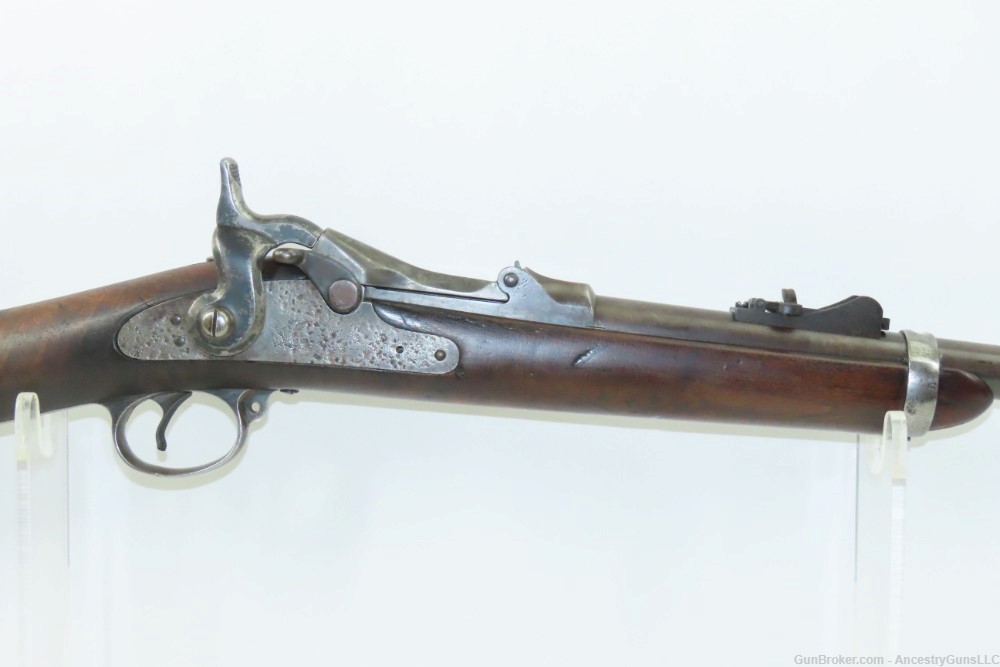Antique U.S. SPRINGFIELD M1884 TRAPDOOR .45-70 GOVT SR Carbine INDIAN WARS -img-3