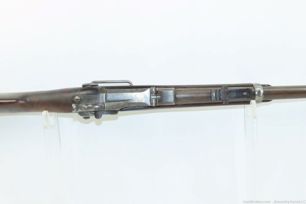 Antique U.S. SPRINGFIELD M1884 TRAPDOOR .45-70 GOVT SR Carbine INDIAN WARS -img-13