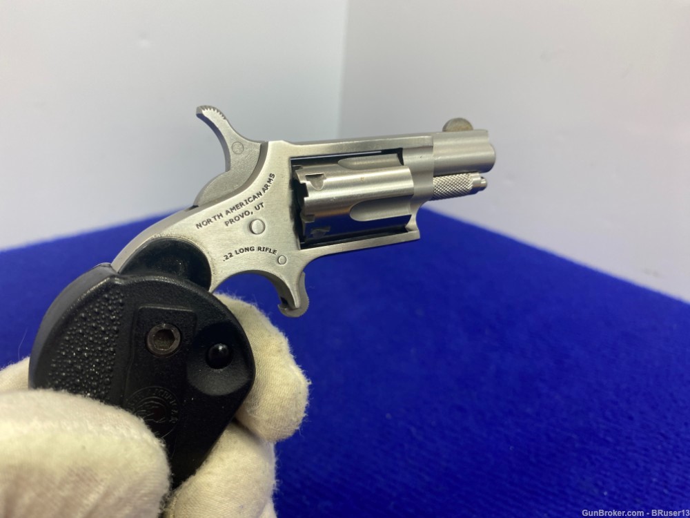 North American Arms Mini-Revolver .22LR Stainless *PERFECT POCKET PISTOL*-img-18