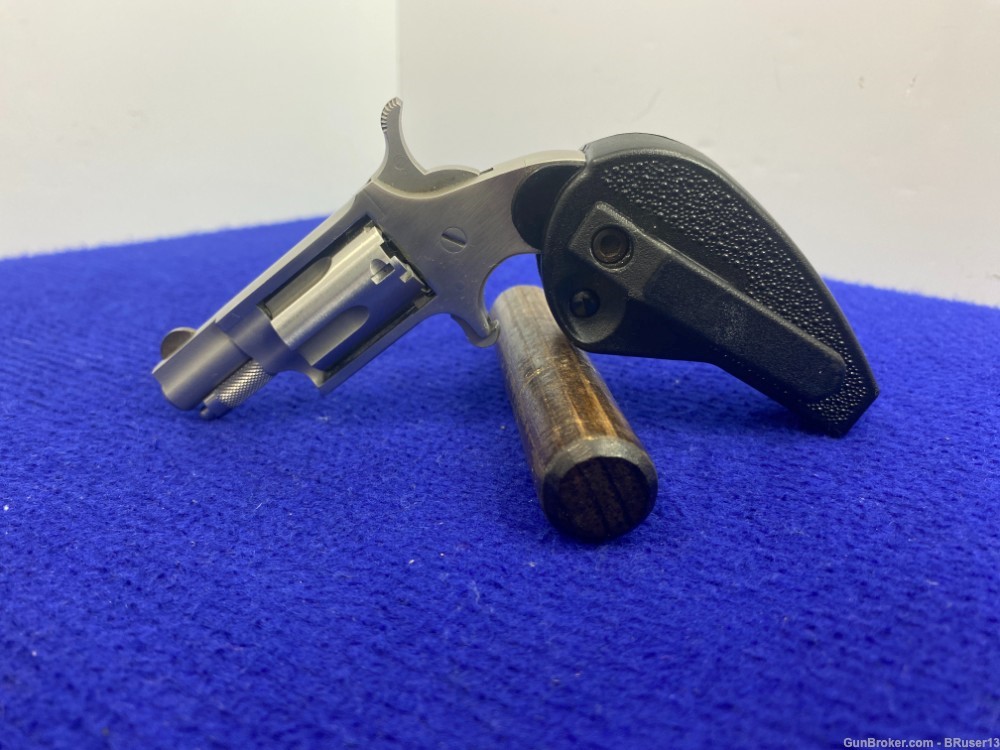 North American Arms Mini-Revolver .22LR Stainless *PERFECT POCKET PISTOL*-img-0