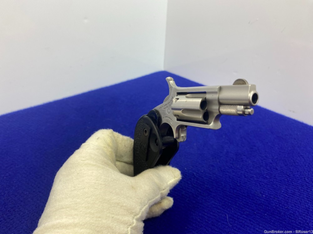 North American Arms Mini-Revolver .22LR Stainless *PERFECT POCKET PISTOL*-img-25
