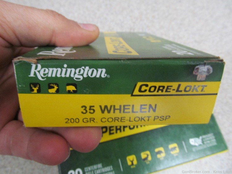 Remington Core-Lokt Soft Point 35 Whelen 200 Grain , High preformance 250 g-img-1
