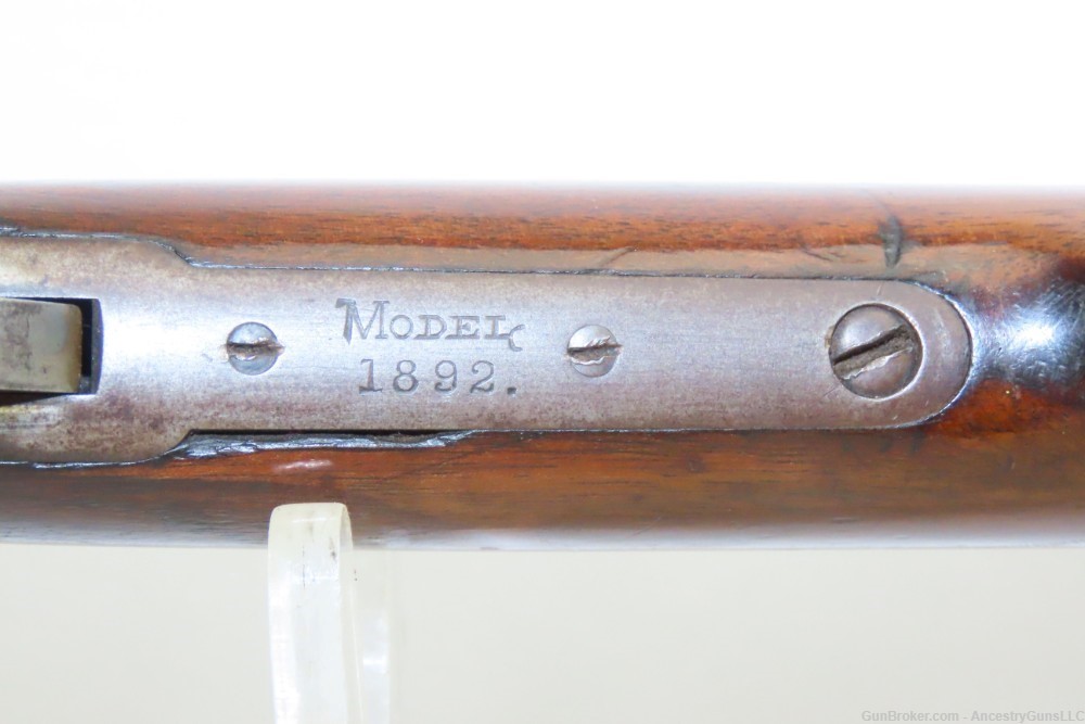 c1901 J.M. MARLIN M1892 LEVER ACTION .32 Rimfire Rifle C&R Octagonal Barrel-img-8