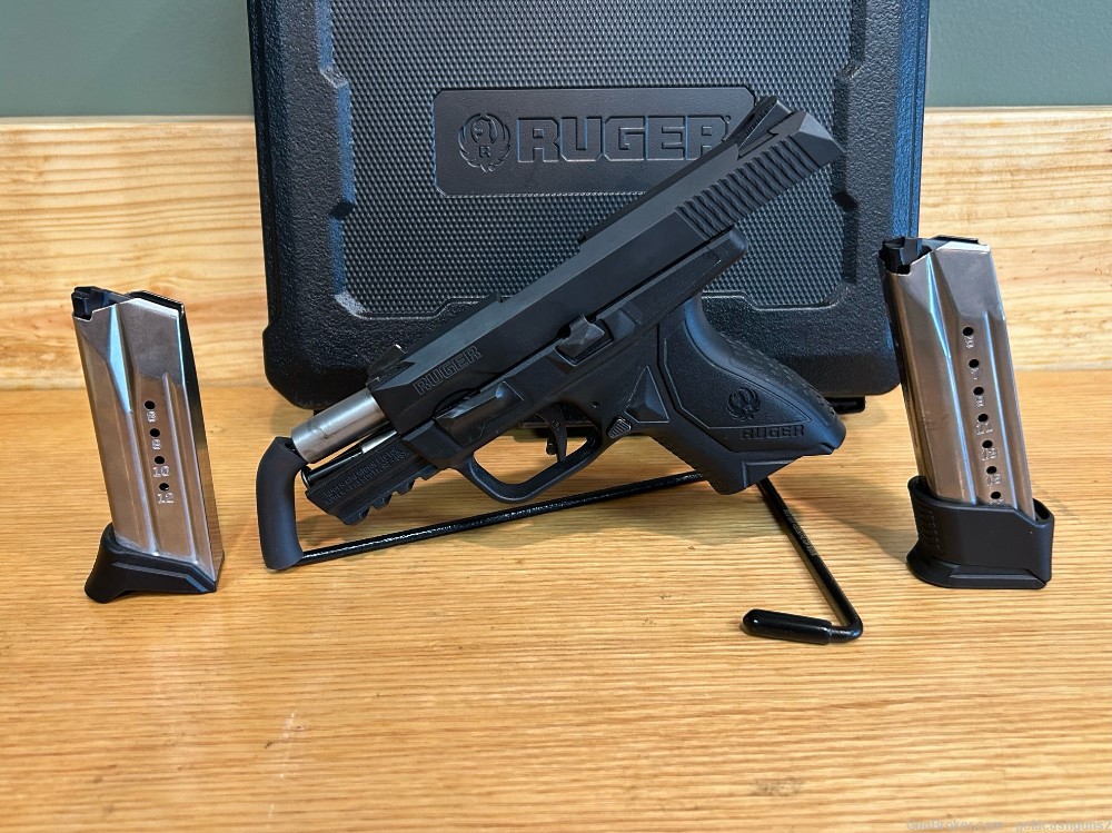 Ruger American Compact 3.5" 9mm w/ Case, 2 Mags, Straps, ETC-img-14