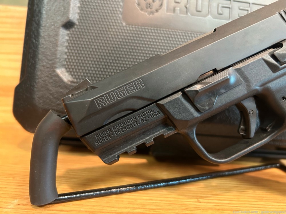 Ruger American Compact 3.5" 9mm w/ Case, 2 Mags, Straps, ETC-img-2