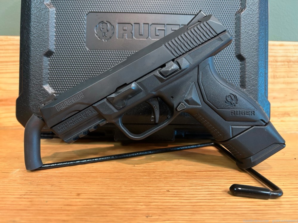 Ruger American Compact 3.5" 9mm w/ Case, 2 Mags, Straps, ETC-img-1