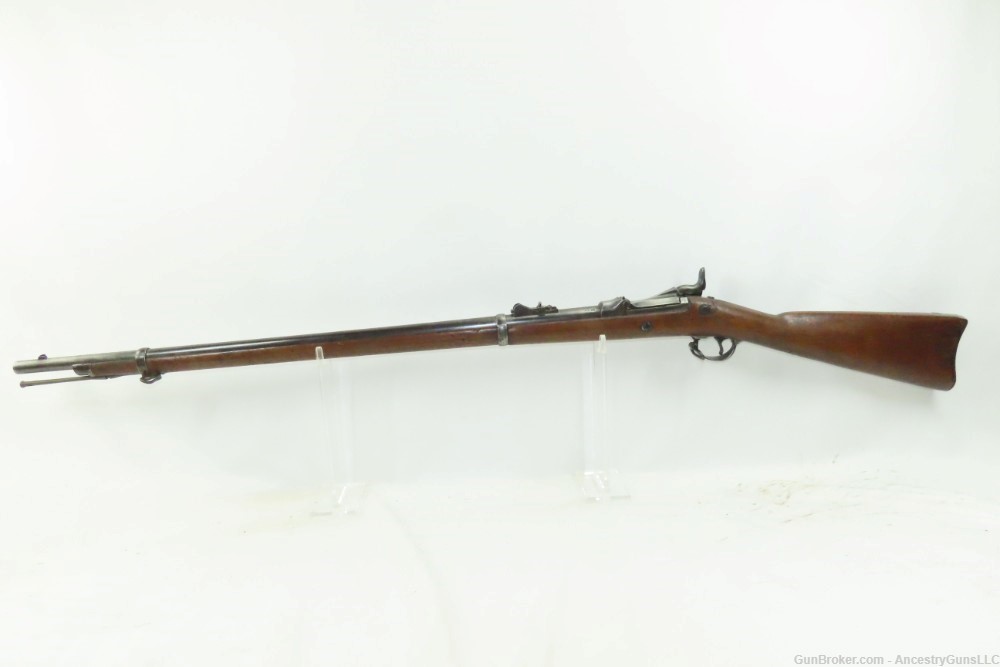 Antique U.S. SPRINGFIELD M1884 “TRAPDOOR” .45-70 GOVT Rifle INDIAN WARS    -img-15