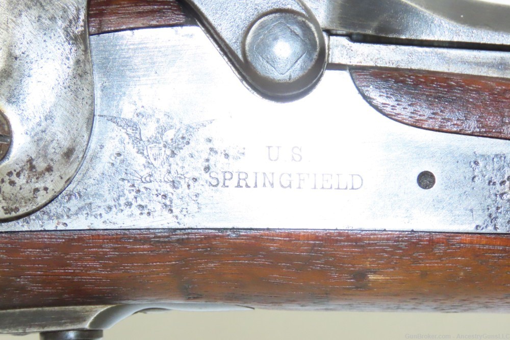 Antique U.S. SPRINGFIELD M1884 “TRAPDOOR” .45-70 GOVT Rifle INDIAN WARS    -img-5